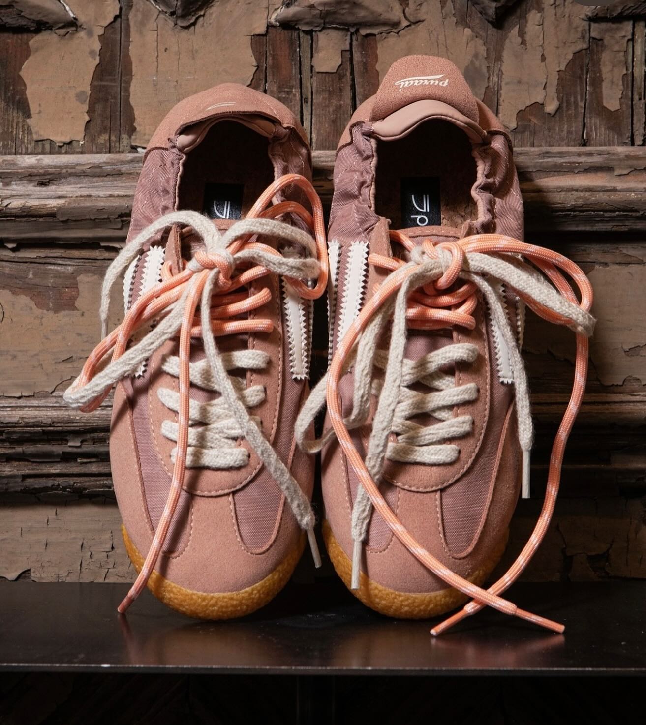 PURAAI-PANTHER PEACH MILK SNEAKERS PU602P-027