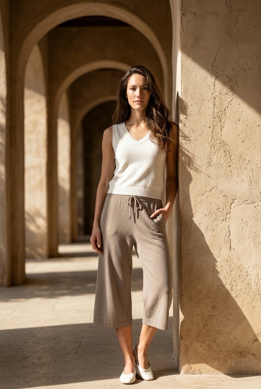 MAJESTIC FILATURES-LINEN BERMUDA COFFEE LATTE