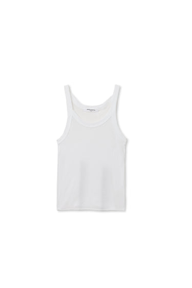 PERFECT WHITE TEE-KARMEN LIGHT FRENCH JERSEY WHITE