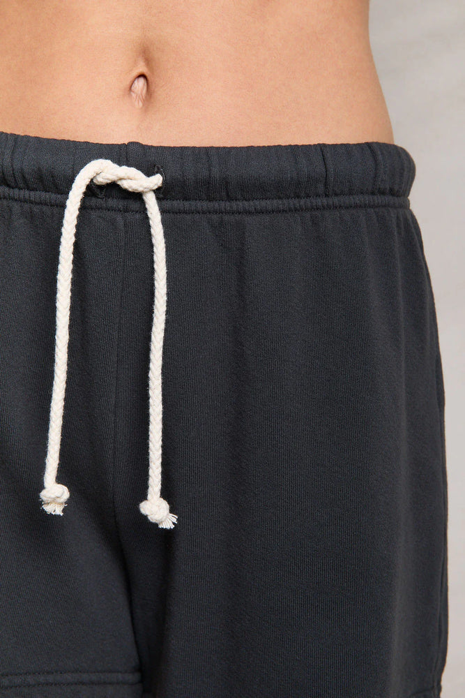 PERFECT WHITE TEE-LAYLA SHORT VINTAGE BLACK