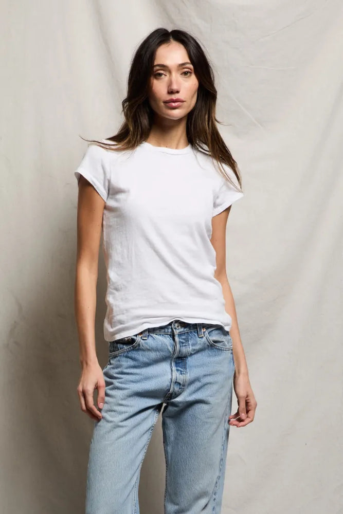 PERFECT WHITE TEE-SHERYL TEE WHITE