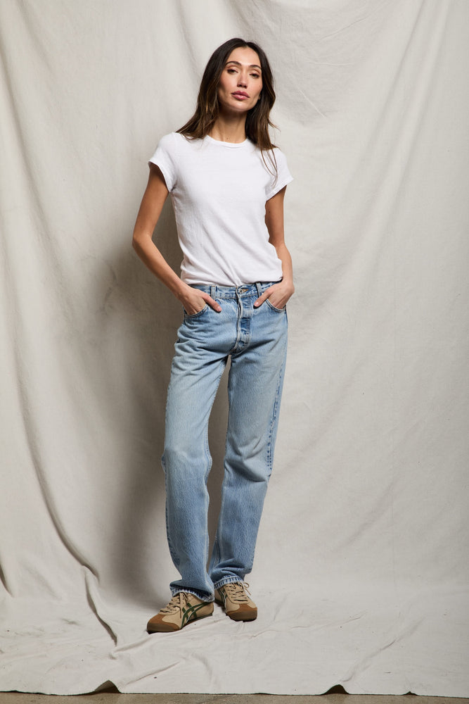 PERFECT WHITE TEE-SHERYL TEE WHITE