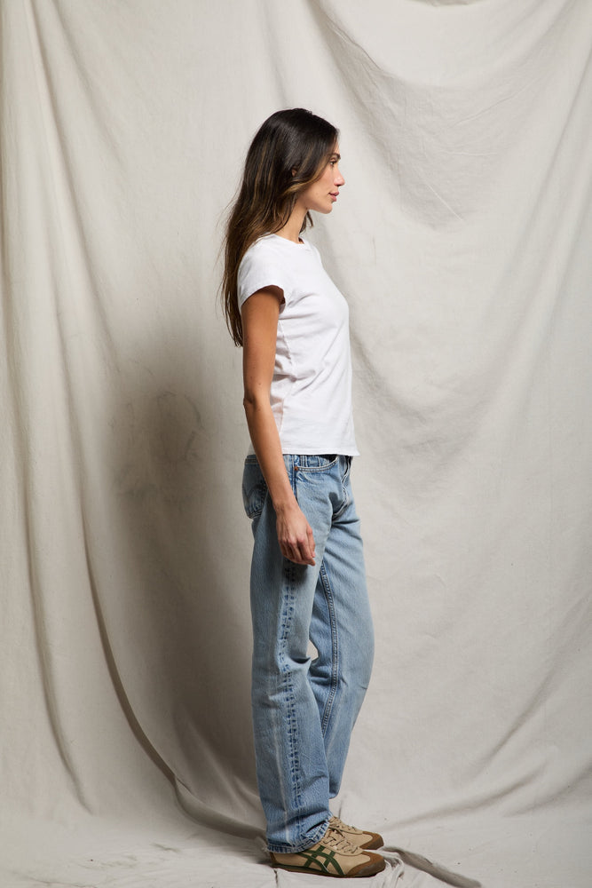 PERFECT WHITE TEE-SHERYL TEE WHITE