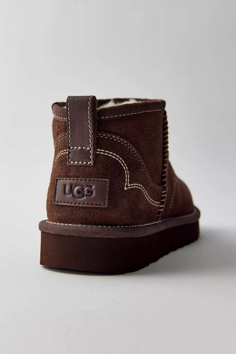 UGG-CLASSIC ULTRA MINI WESTERN BURNT CEDAR