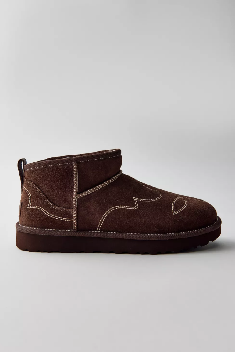 UGG-CLASSIC ULTRA MINI WESTERN BURNT CEDAR 1180628-BCDR