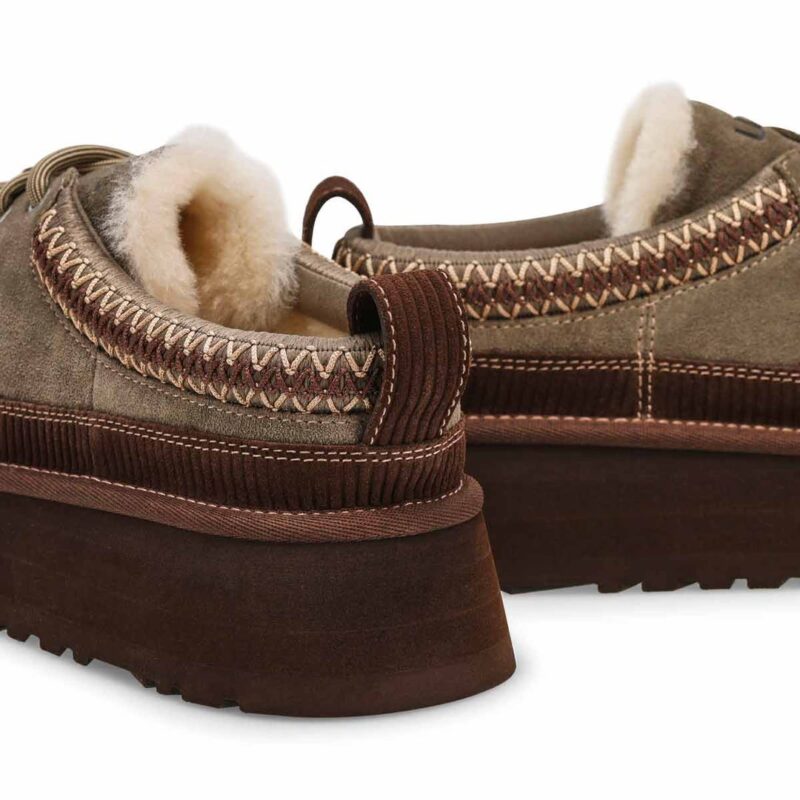 UGG-HERITAGE LACE-UP SLIPPER DRIED OREGANO