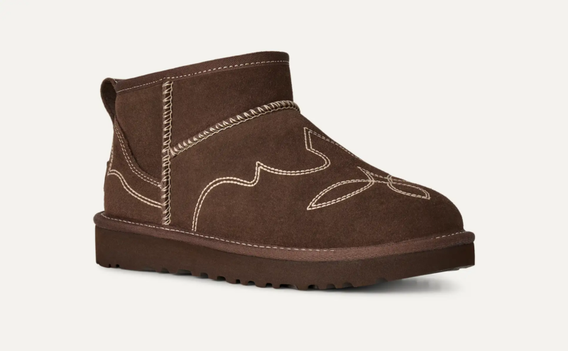 UGG-CLASSIC ULTRA MINI WESTERN BURNT CEDAR 1180628-BCDR