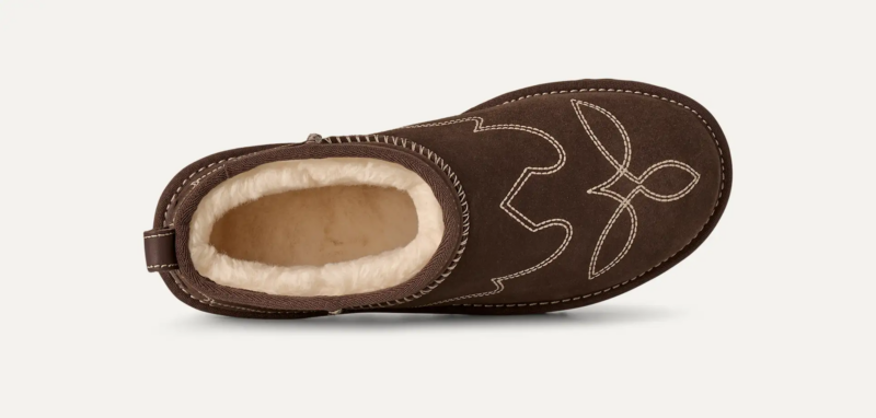UGG-CLASSIC ULTRA MINI WESTERN BURNT CEDAR 1180628-BCDR