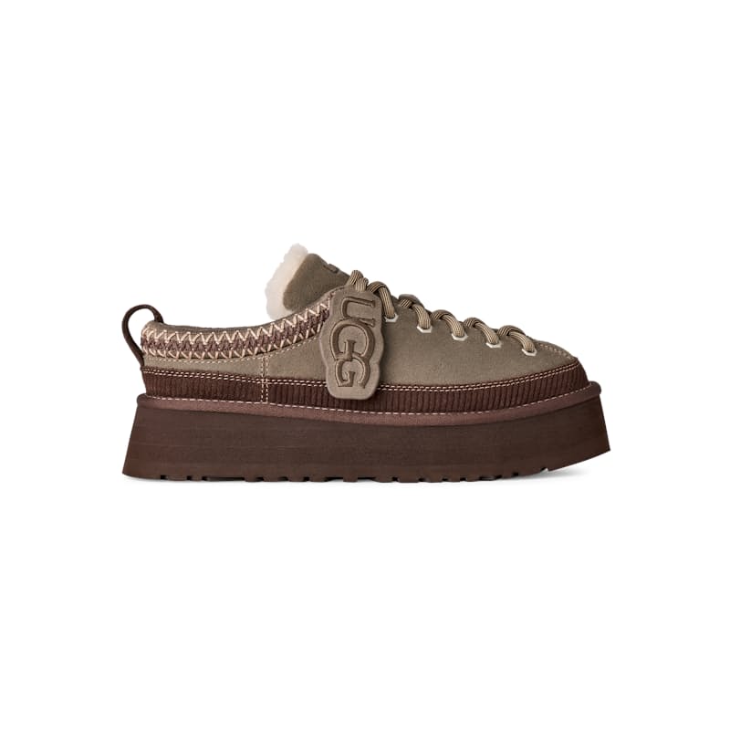 UGG-HERITAGE LACE-UP SLIPPER DRIED OREGANO