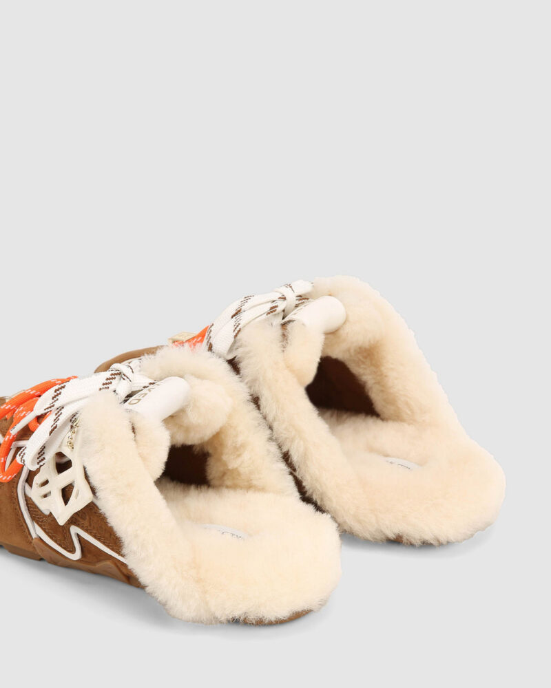 NAKED WOLFE-ADORN TAN SUEDE