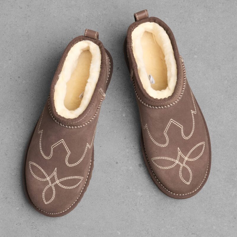 UGG-CLASSIC ULTRA MINI WESTERN BURNT CEDAR