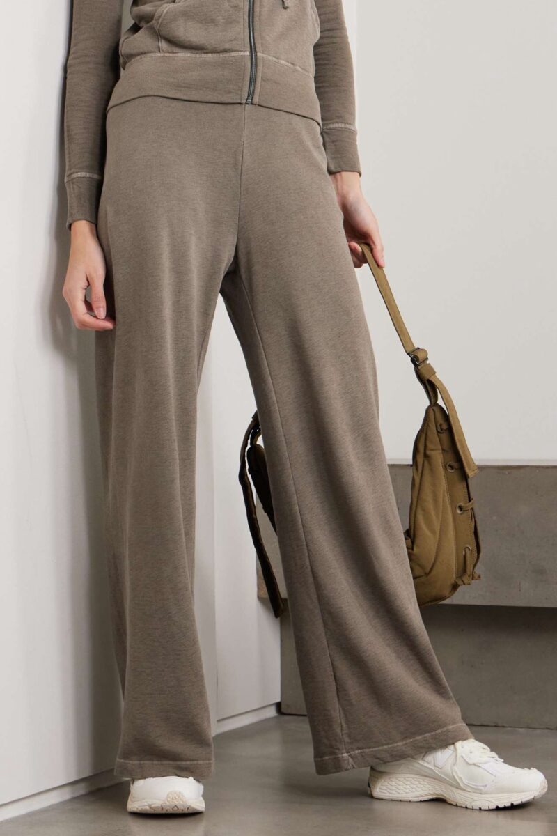 JAMES PERSE-VINTAGE WIDE LEG SWEATPANT CARIBOU PIGMENT