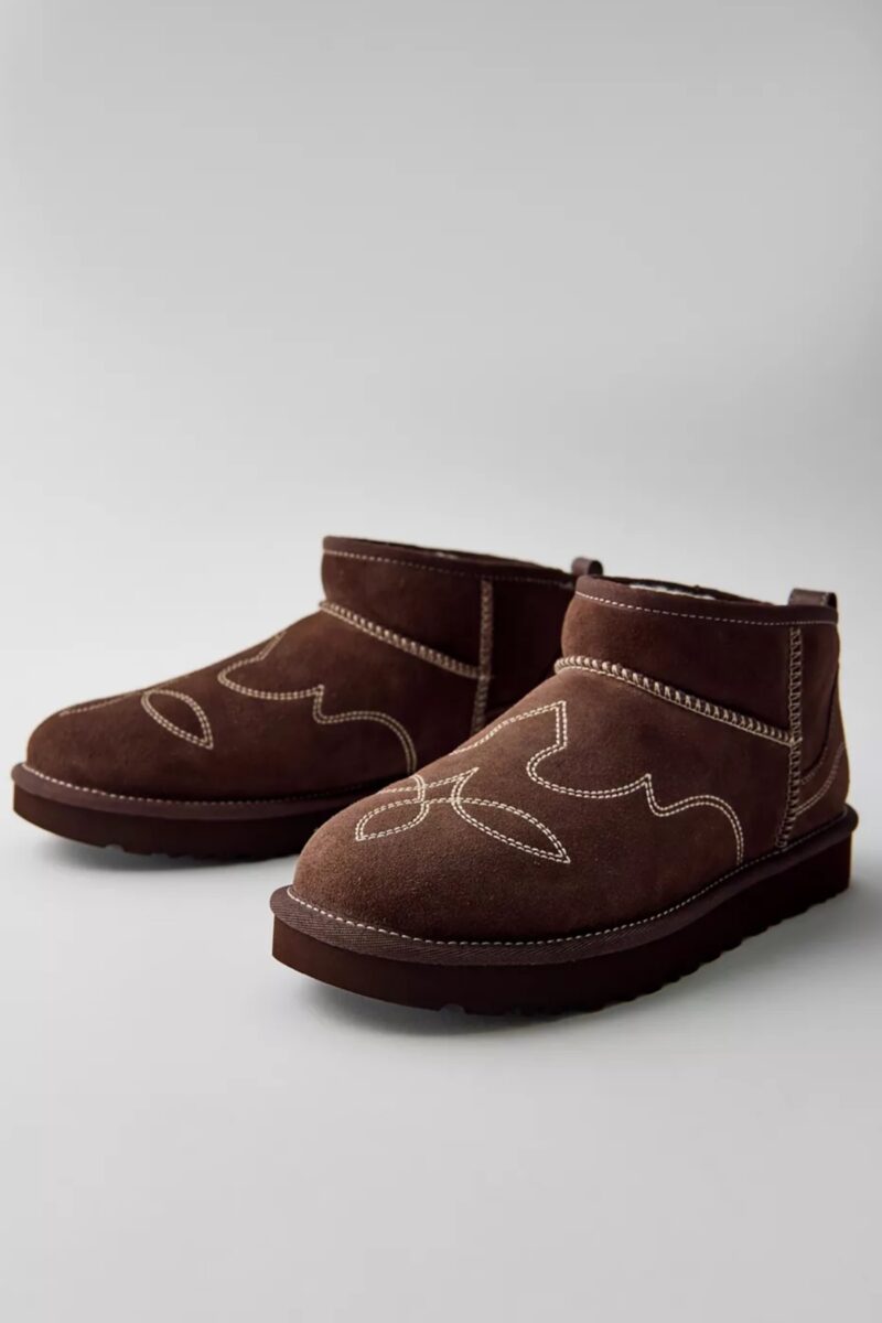 UGG-CLASSIC ULTRA MINI WESTERN BURNT CEDAR 1180628-BCDR