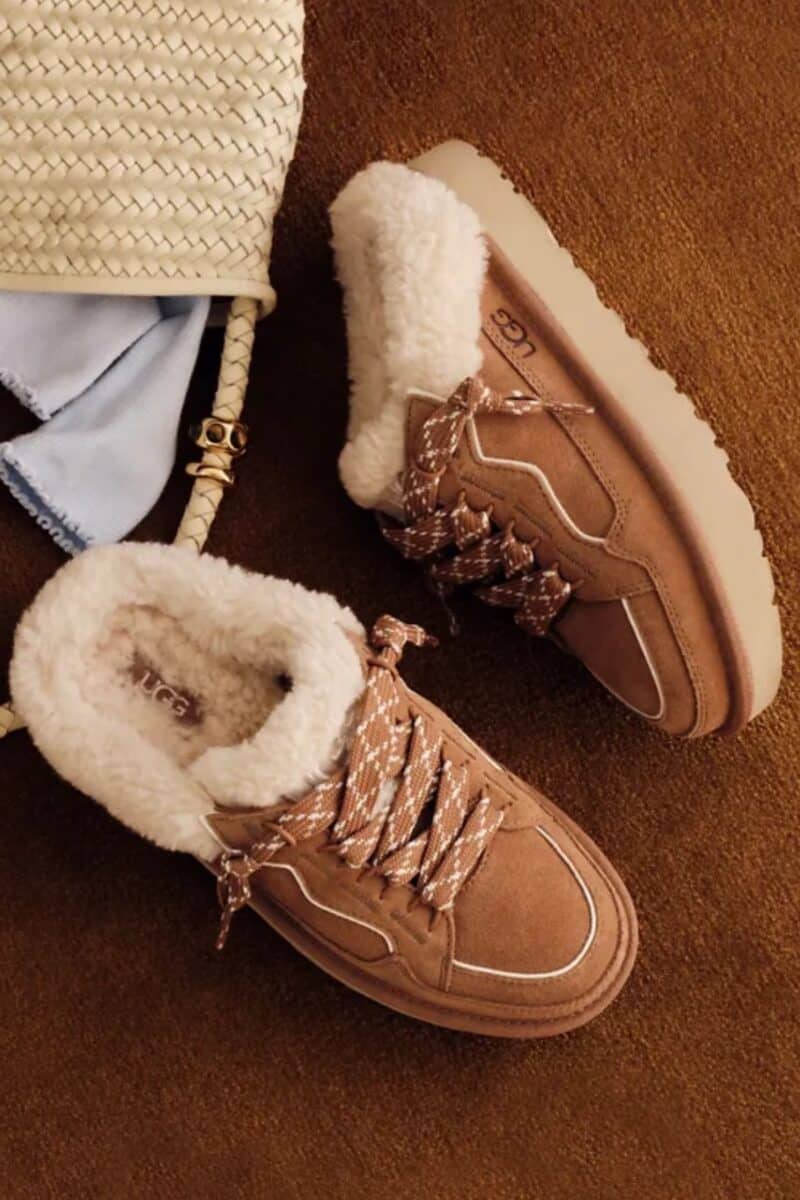 UGG-LOWMEL MULE CHESTNUT