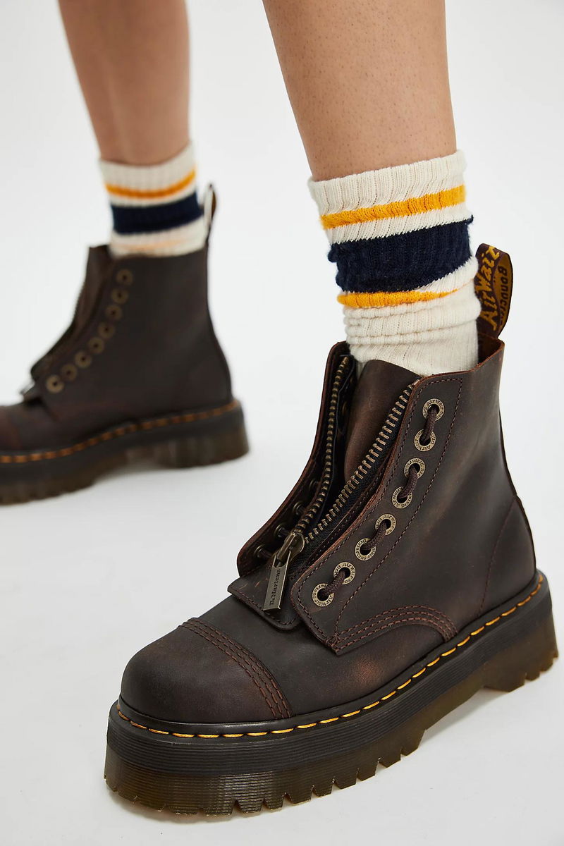 44348200 DR. MARTENS-SINCLAIR AMBASSADOR PLATFORM BOOTS