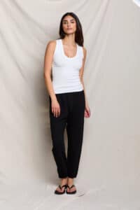 PERFECT WHITE TEE-JORDAN U NECK TANK WHITE