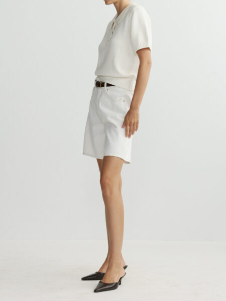 DL1961-TAYLOR RELAXED DENIM SHORT WHITE