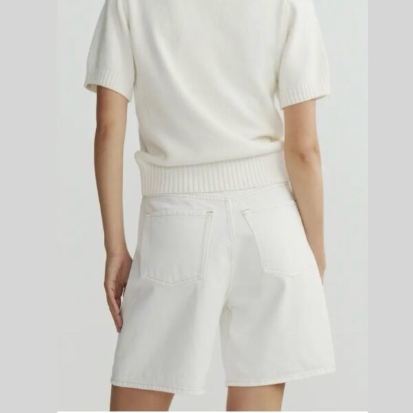 DL1961-TAYLOR RELAXED DENIM SHORT WHITE