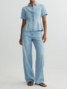 DL1961-KAYLEN SOFT CURVE JEANS BEACHFRONT AURA