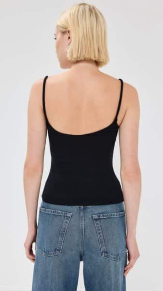 PERFECT WHITE TEE-LUCILLE TANK TOP BLACK