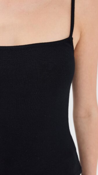PERFECT WHITE TEE-LUCILLE TANK TOP BLACK