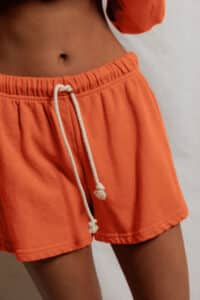 PERFECT WHITE TEE-LAYLA SHORT CLEMENTINE