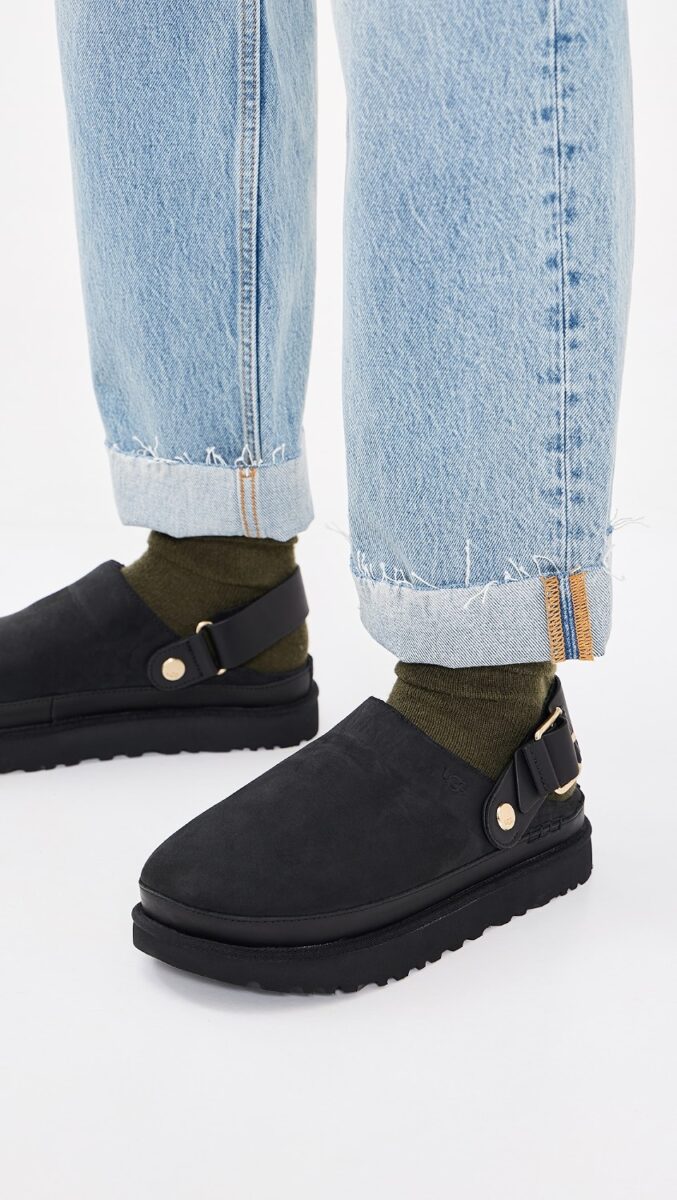 UGG-GOLDENSTAR VILLA CLOG BLACK