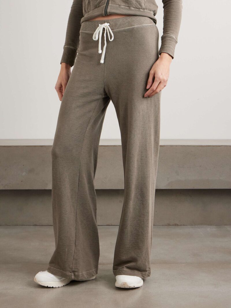 JAMES PERSE-VINTAGE WIDE LEG SWEATPANT CARIBOU PIGMENT