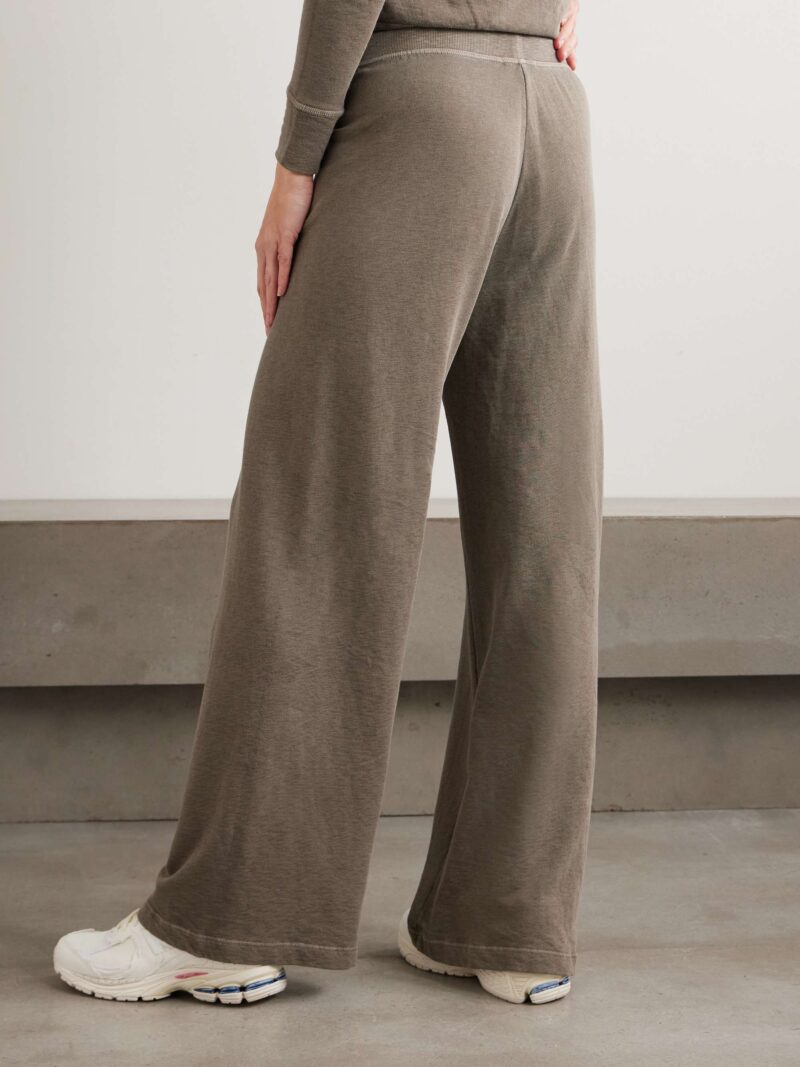 JAMES PERSE-VINTAGE WIDE LEG SWEATPANT CARIBOU PIGMENT