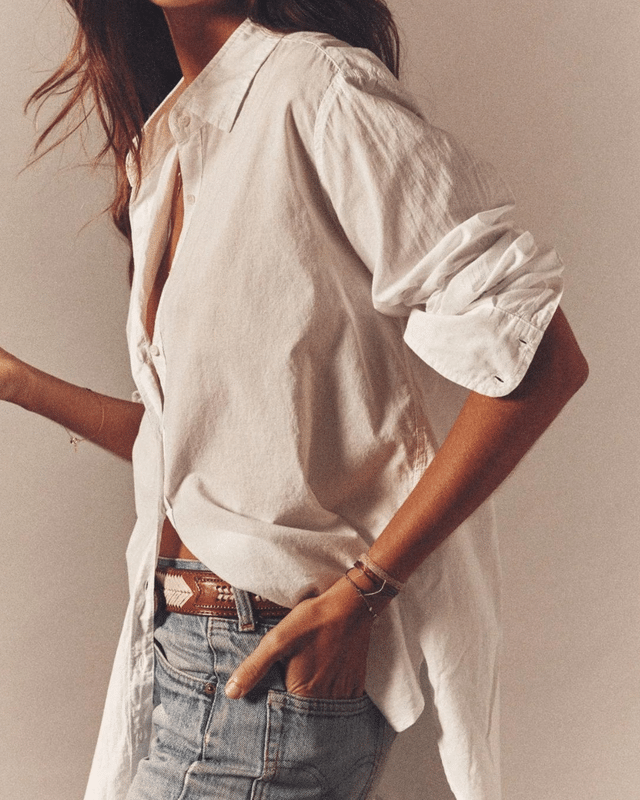 XIRENA-BEAU SHIRT WHITE