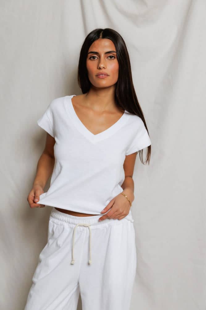 PERFECT WHITE TEE-PEARL WHITE