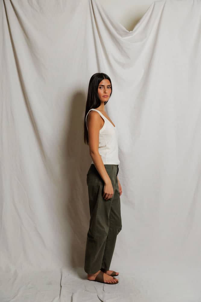 PERFECT WHITE TEE-VICKY NATURAL