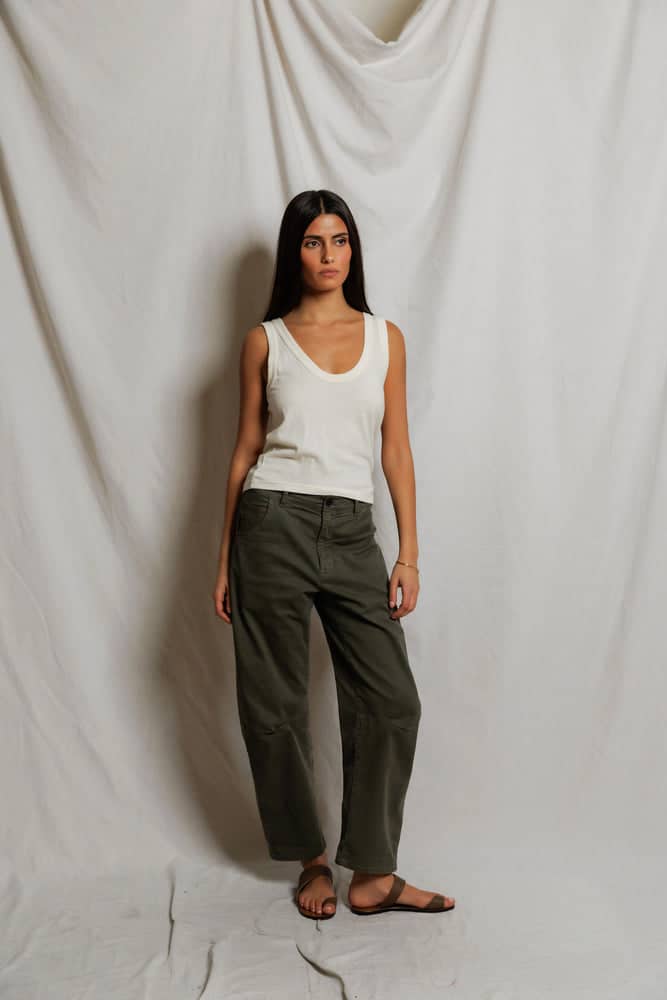 PERFECT WHITE TEE-VICKY NATURAL