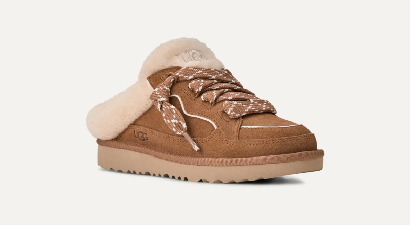 UGG-KIDS' LOWMEL MULE CHESTNUT