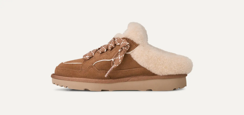 UGG-KIDS' LOWMEL MULE CHESTNUT