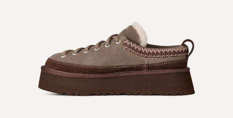 UGG-HERITAGE LACE-UP SLIPPER DRIED OREGANO