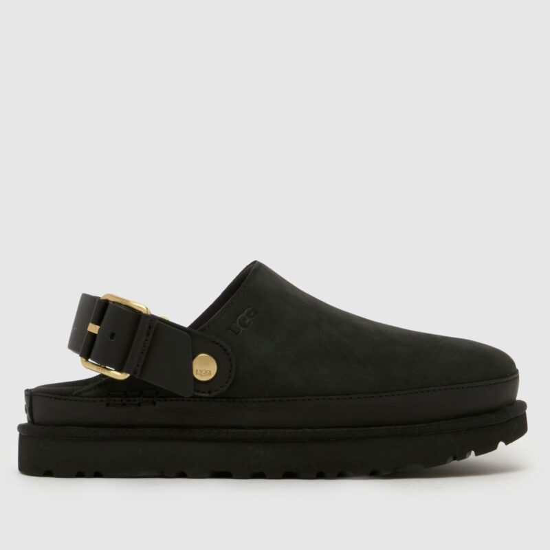 UGG-GOLDENSTAR VILLA CLOG BLACK