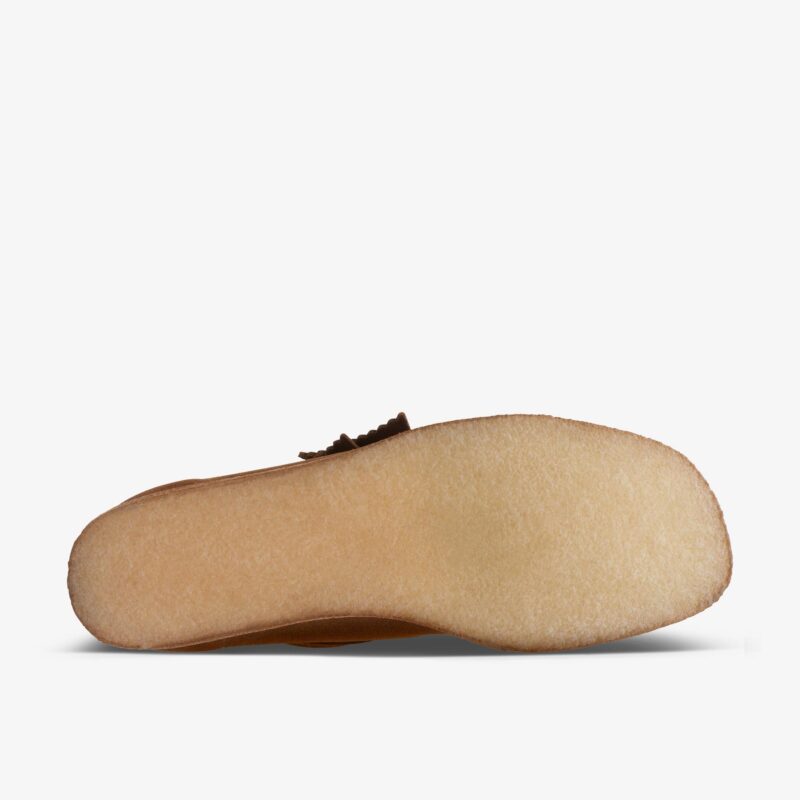 CLARKS-WALLABEE COLA SUEDE