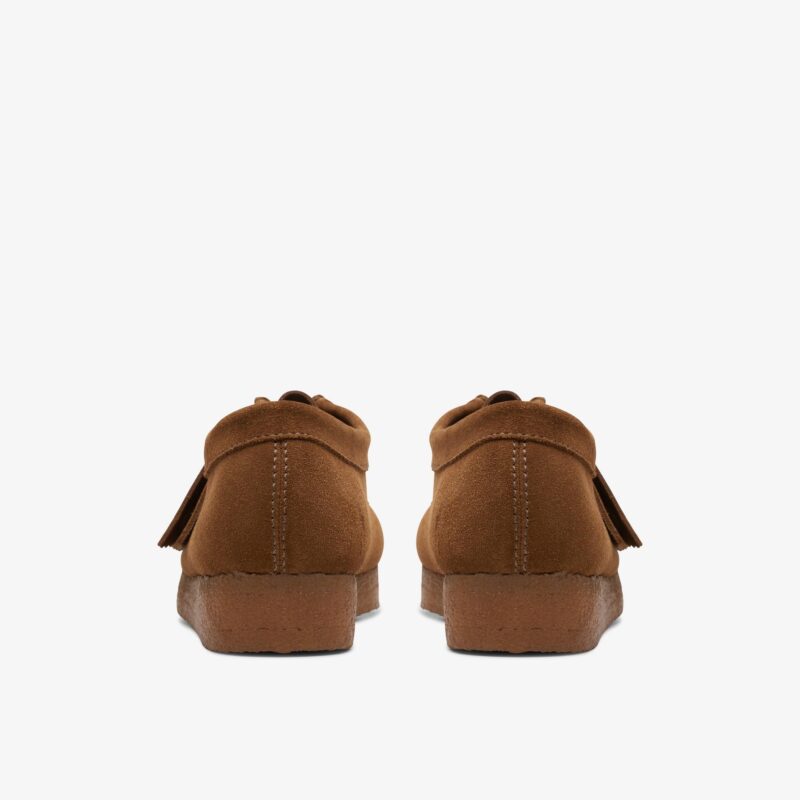 CLARKS-WALLABEE COLA SUEDE