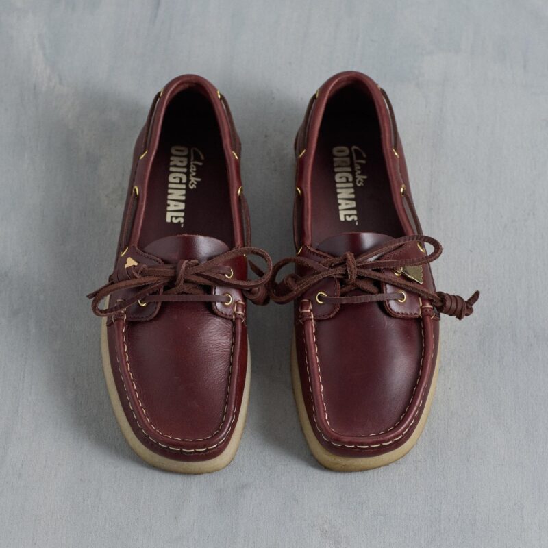 CLARKS-GODNEY BOAT BRITISH TAN
