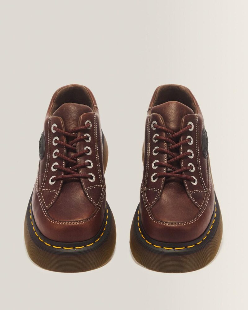DR. MARTENS-BUZZ DARK BROWN GRIZZLY