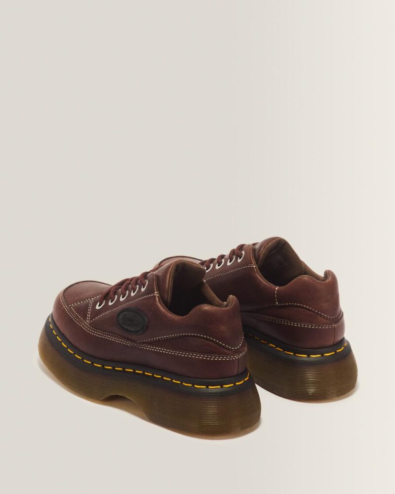 DR. MARTENS-BUZZ DARK BROWN GRIZZLY
