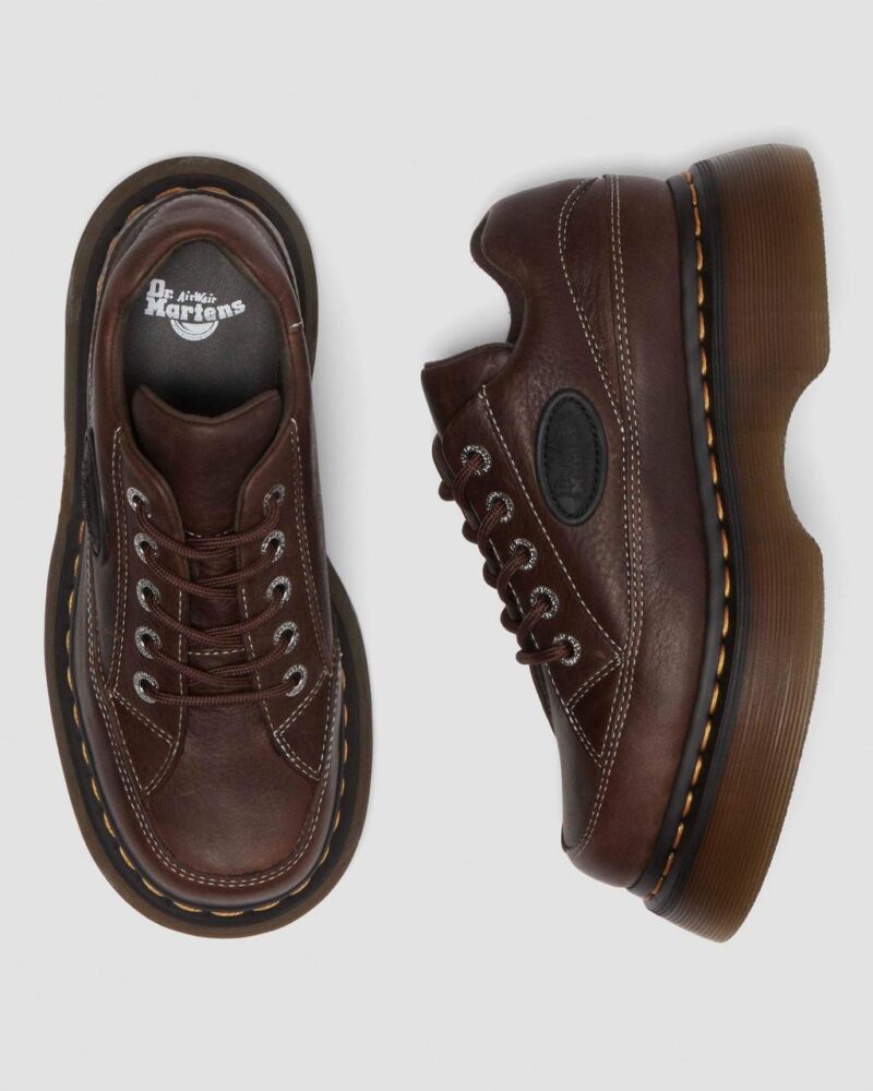 DR. MARTENS-BUZZ DARK BROWN GRIZZLY