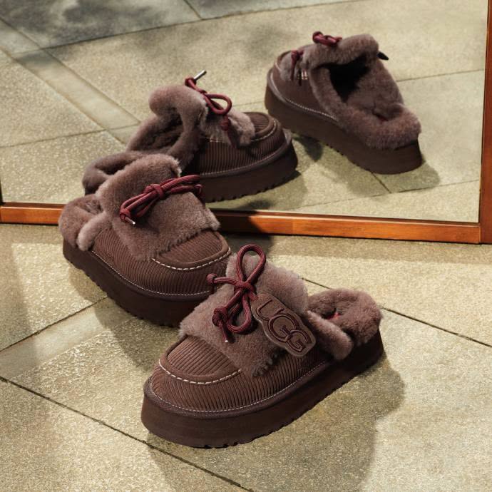 UGG-DISQUETTE HERITAGE BURNT CEDAR