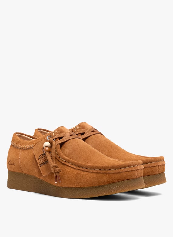 26329300 CLARKS ORIGINALS-WALLABEE EVO GINGER