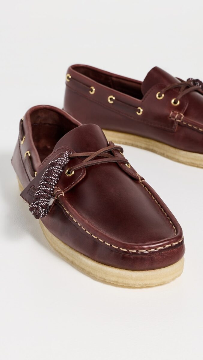 CLARKS-GODNEY BOAT BRITISH TAN