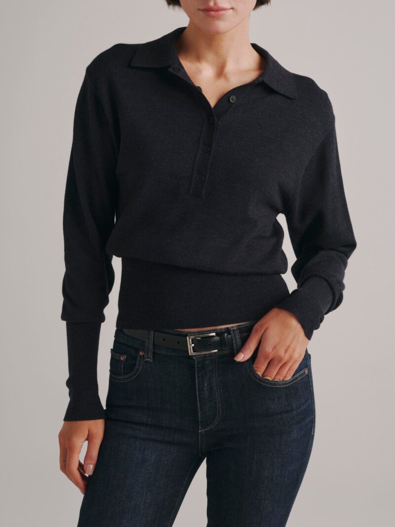 DL1961-NOVEMBER POLO TOP NAVY