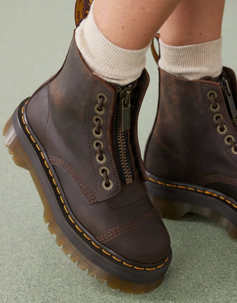 44348200 DR. MARTENS-SINCLAIR AMBASSADOR PLATFORM BOOTS
