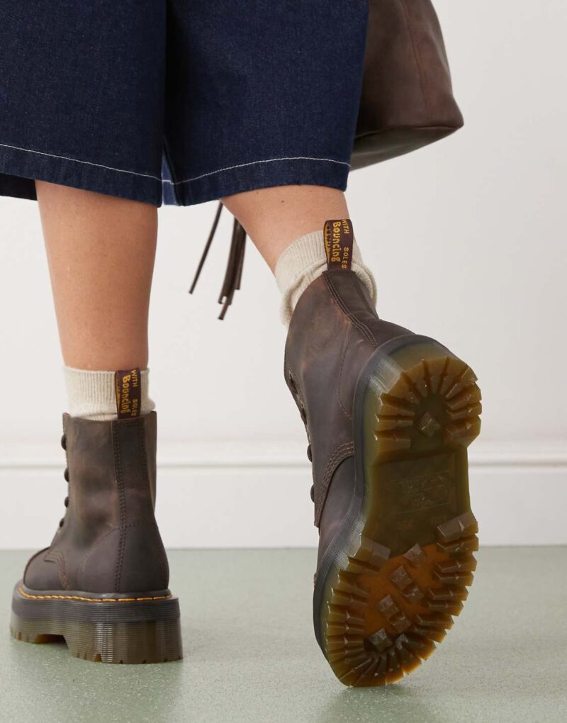 44348200 DR. MARTENS-SINCLAIR AMBASSADOR PLATFORM BOOTS