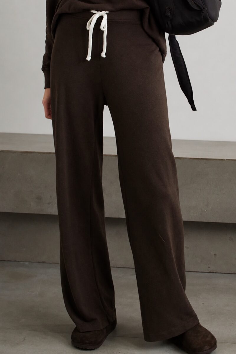 JAMES PERSE-VINTAGE FRENCH TERRY WIDE LEG SWEATPANT PORCUPINE